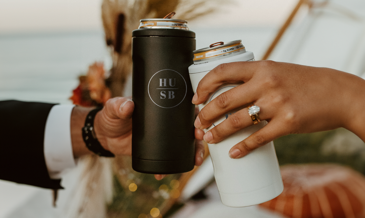 Engraved Personalized Brumate Slim Can Koozie - Hopsulator - Fun Love  Designs