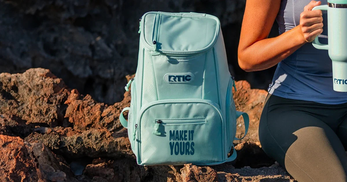 Custom printed rtic backpack cooler