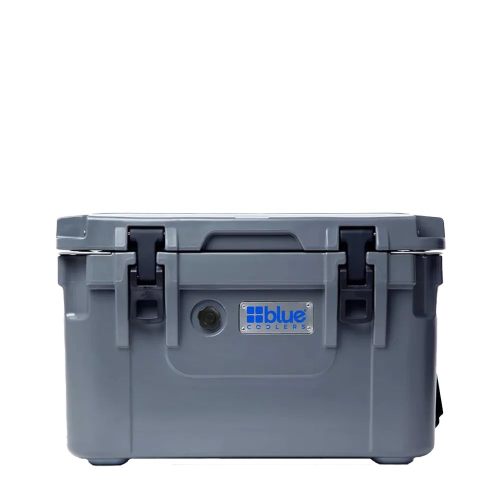 Blue Cooler 10 day 30 quart cooler in Grey