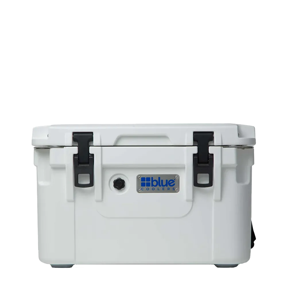 Blue Cooler 10 day 30 quart cooler in White