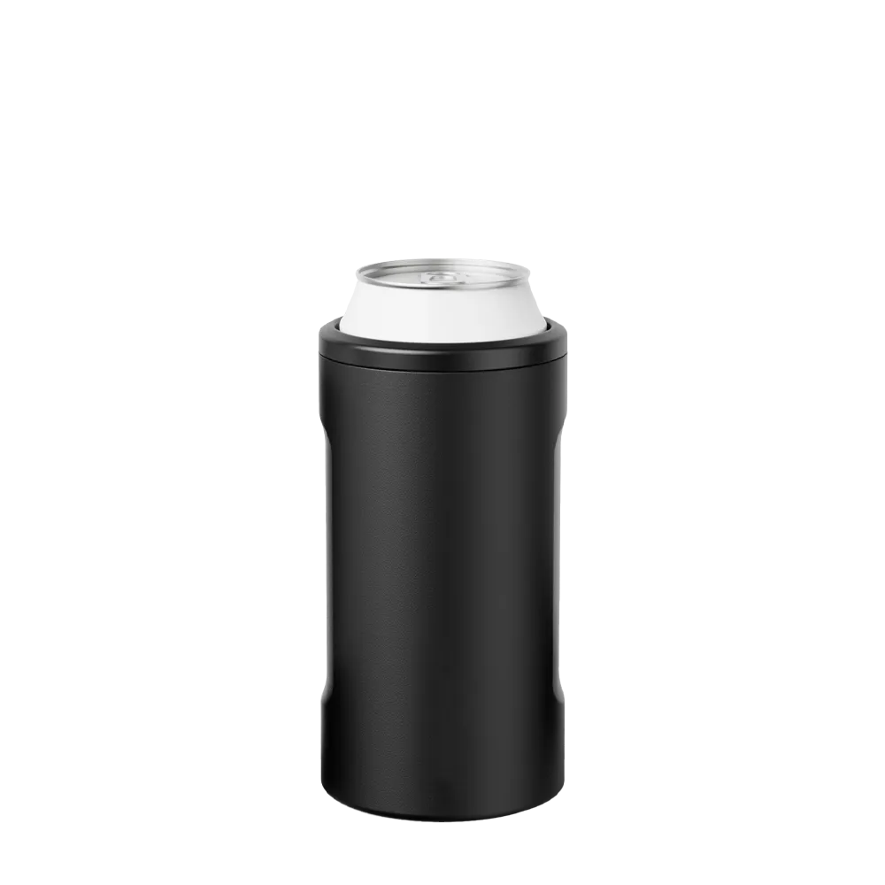 Front customization side of the BruMate Hopsulator Trio in Matte Black