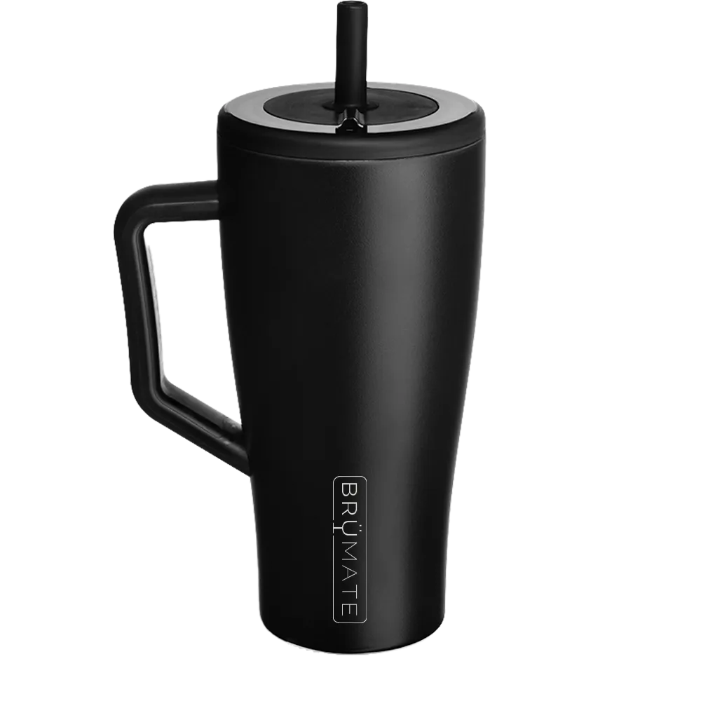 Back customization side of the BruMate Era Mug 30 oz in Matte Black