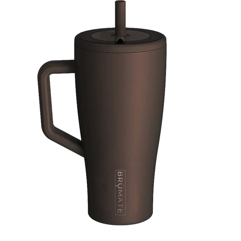 Back customization side of the BruMate Era Flip 30 oz in Java