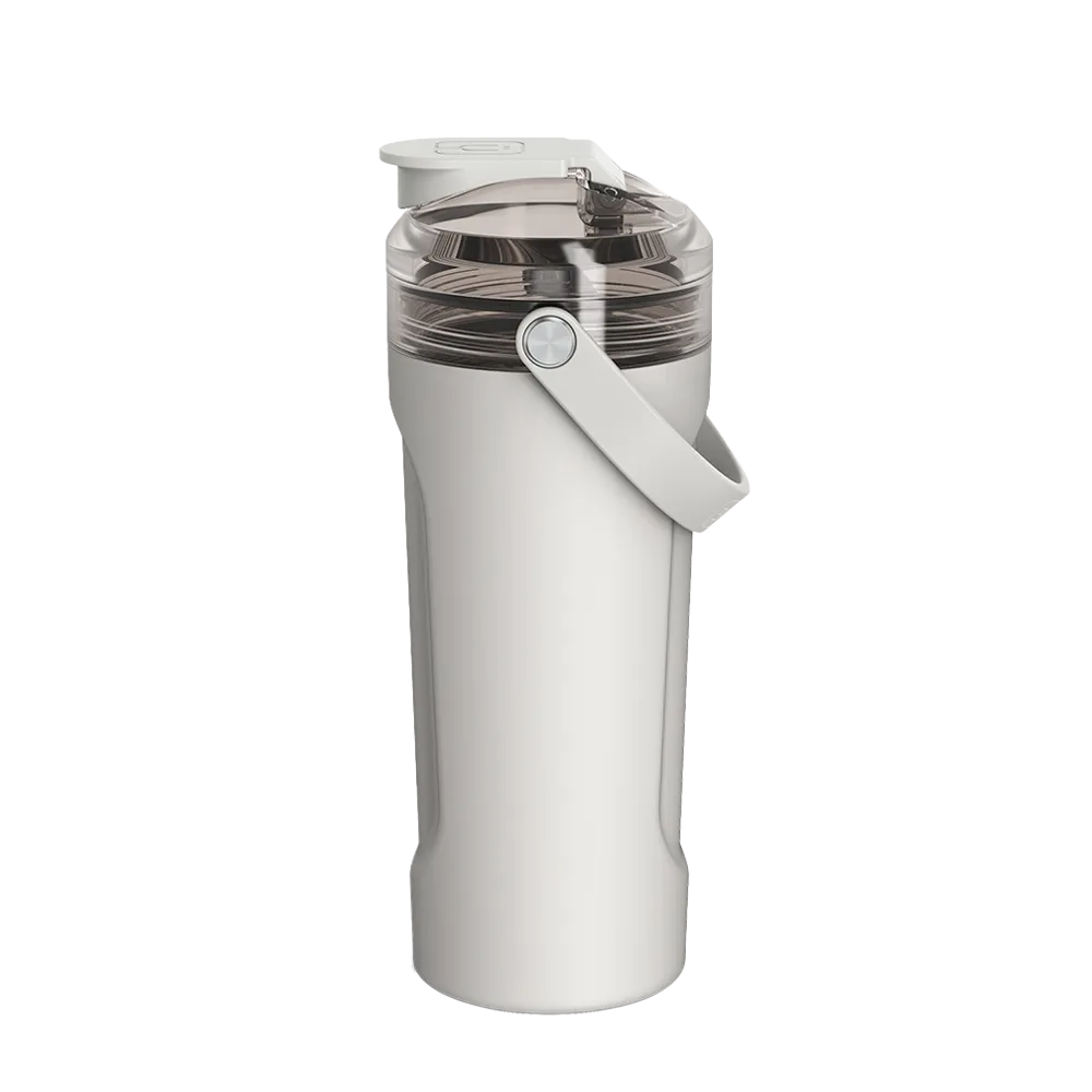 Front customization side of the BruMate MultiShaker 25 oz in Dune