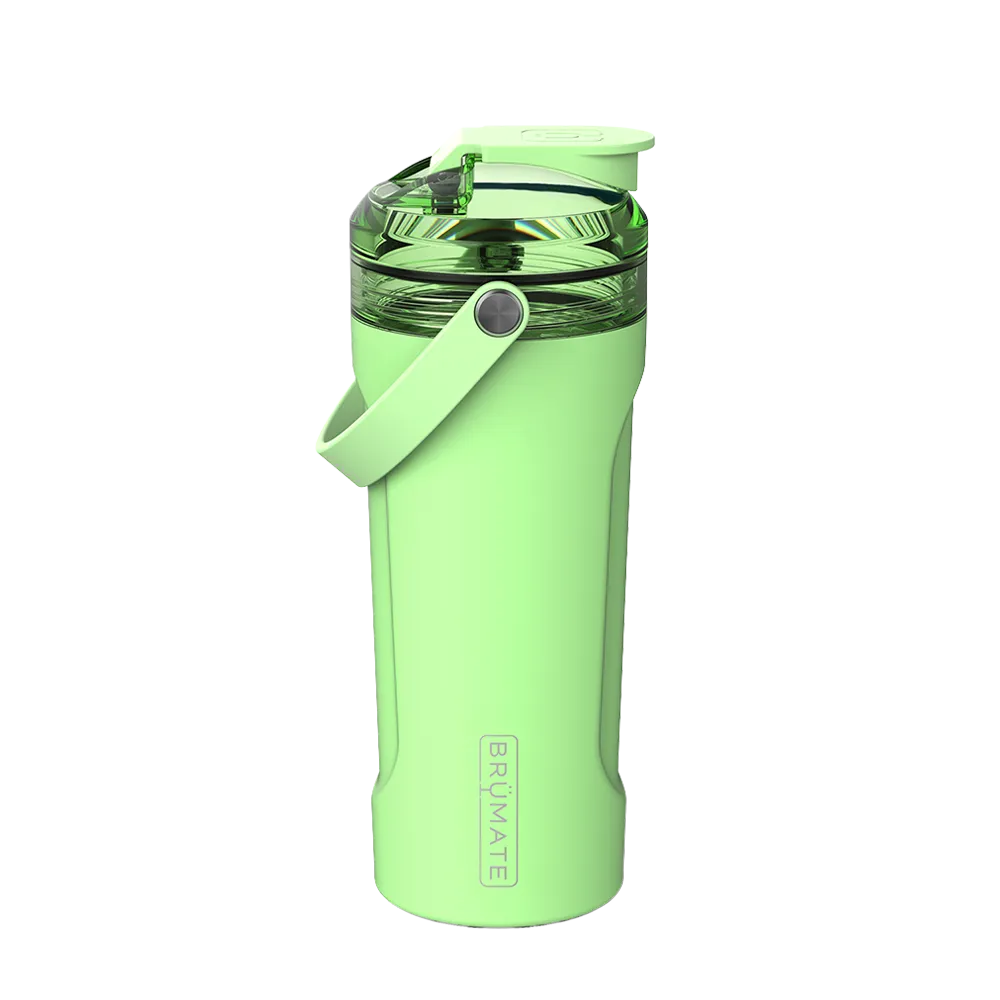 Back customization side of the Brumate Multishaker 26 oz in Kiwi