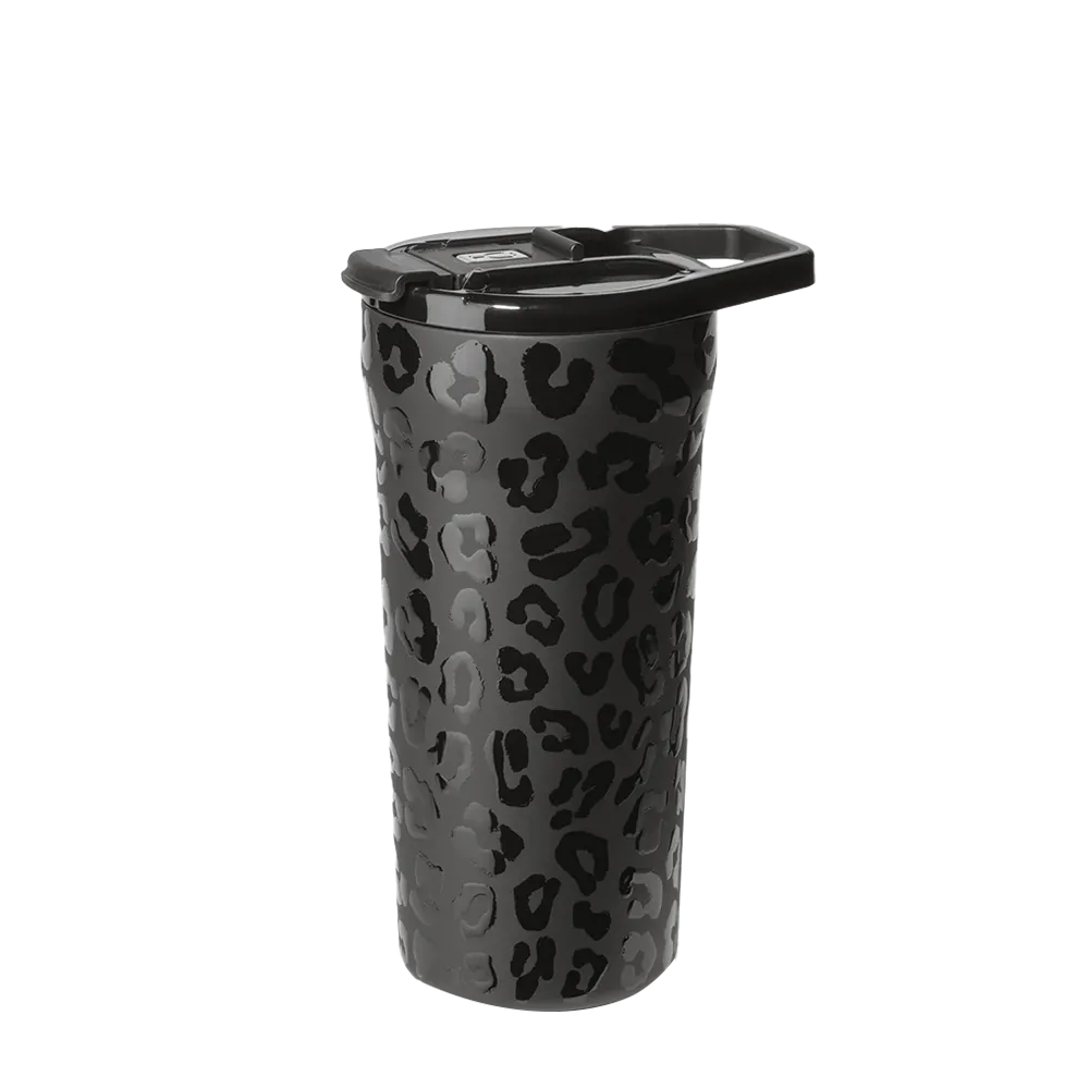 Brumate 20 oz Pour Over Tumbler in Onyx Leopard