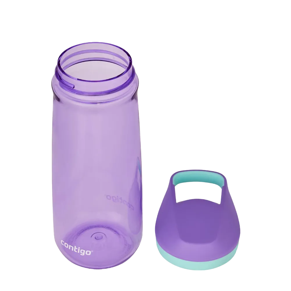 Customized Contigo Kids Micah Water Bottle with top off