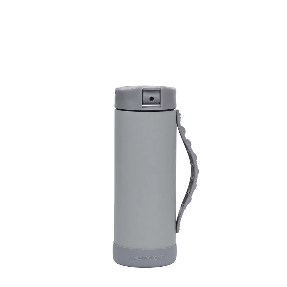 Elemental Iconic Pop Fidget Bottle 14 oz Graphite