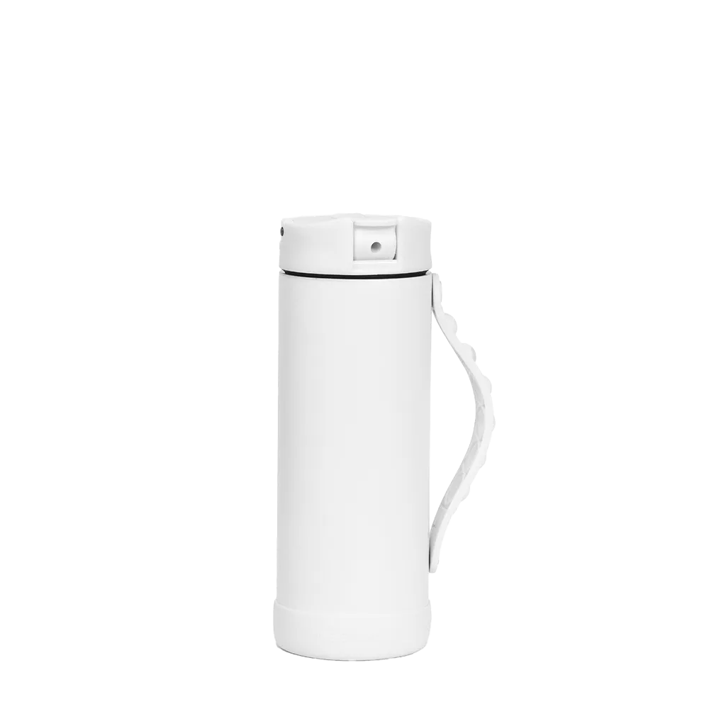 Elemental Iconic Pop Fidget Bottle 14 oz White