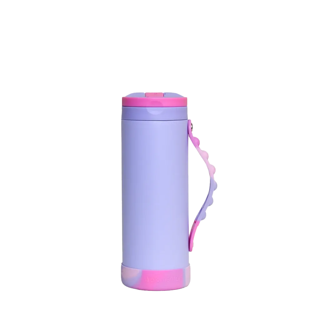 Elemental Iconic Pop Fidget Bottle 14 oz Lilac Tie Dye