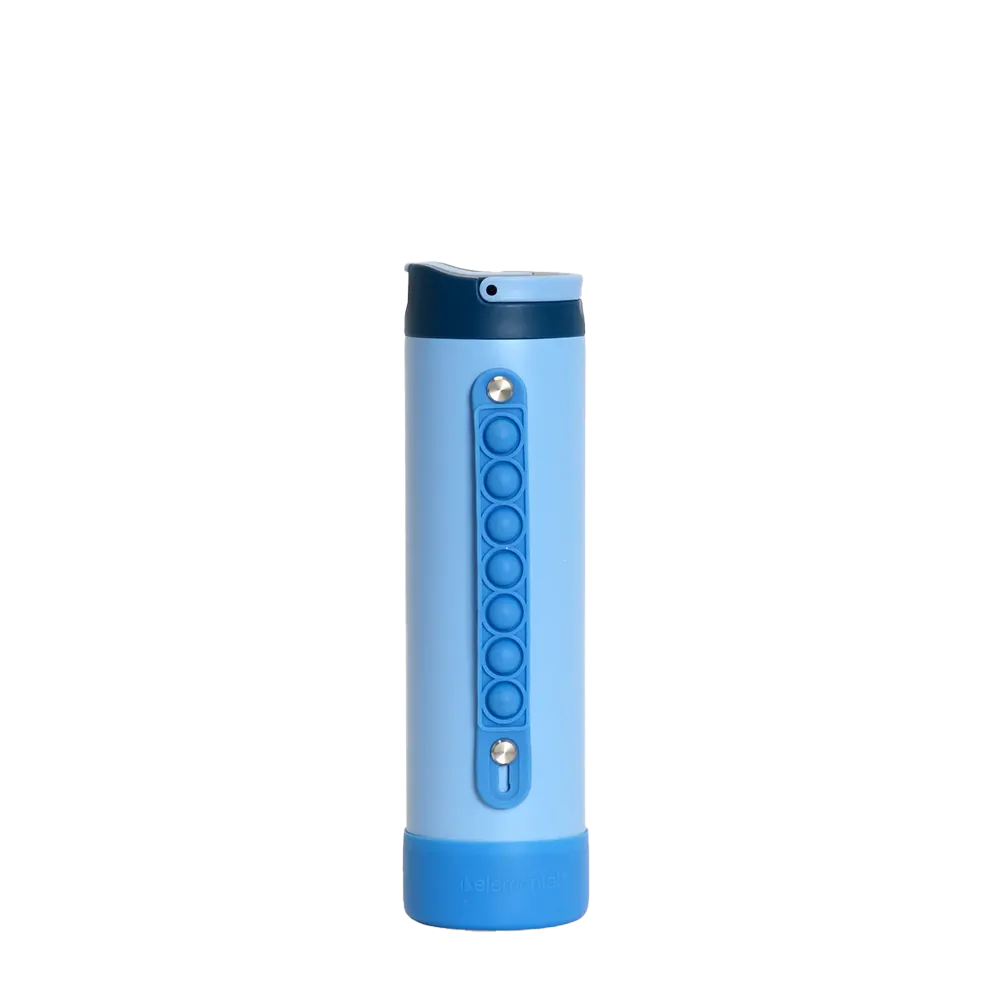 Elemental Iconic Pop Fidget Bottle 20 oz Ocean Blue