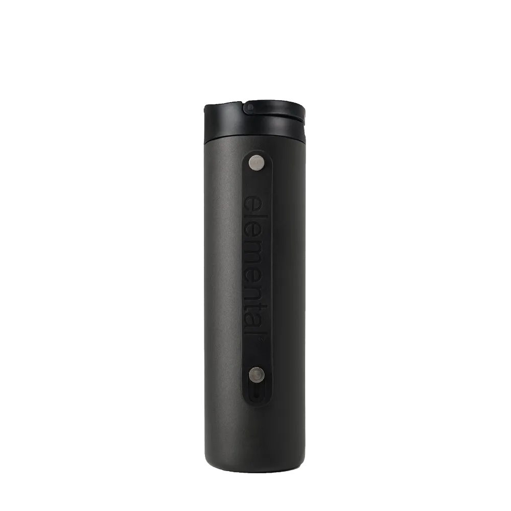 Elemental Iconic Sport Bottle 20 oz Black