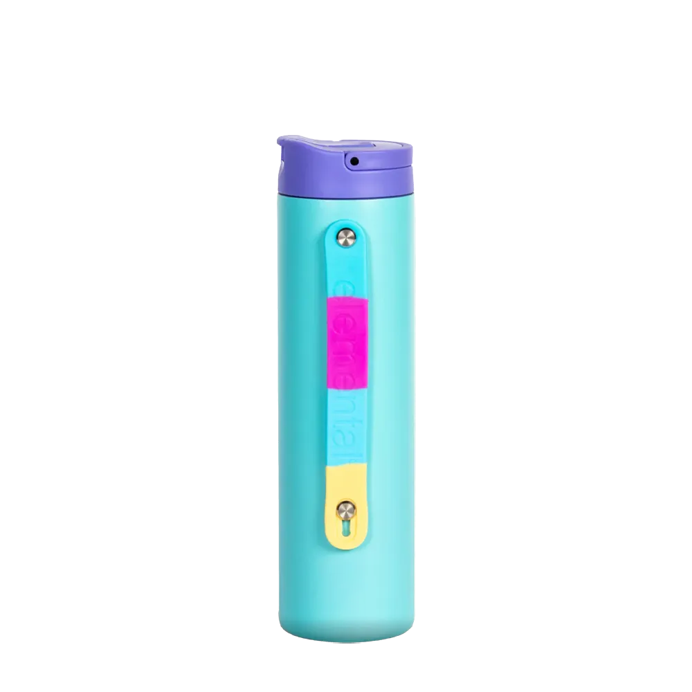Elemental Iconic Sport Bottle 20 oz Blue Tie Dye