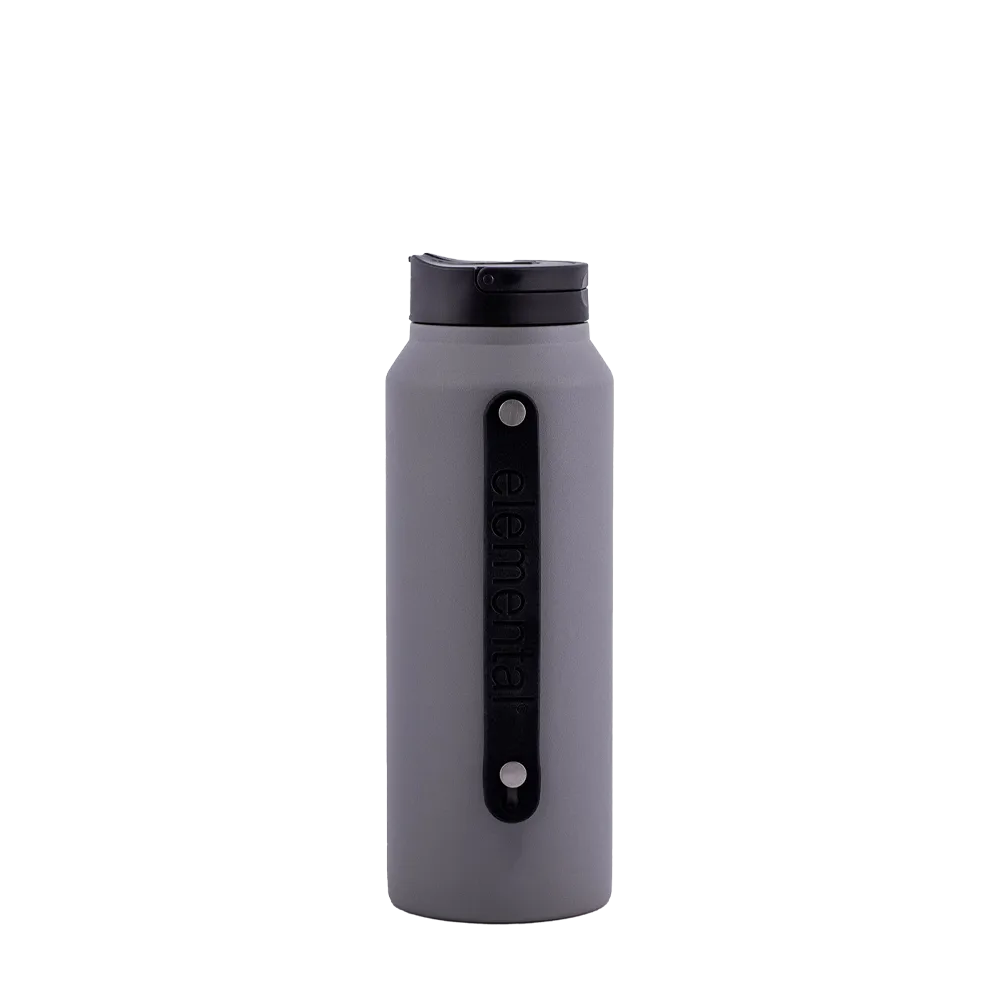 Elemental Iconic Sport Bottle 32 oz Graphite