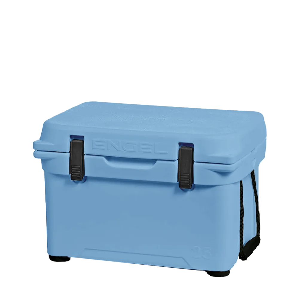 Customized Engel 25 High Performance Hard Cooler and Ice Box side angle