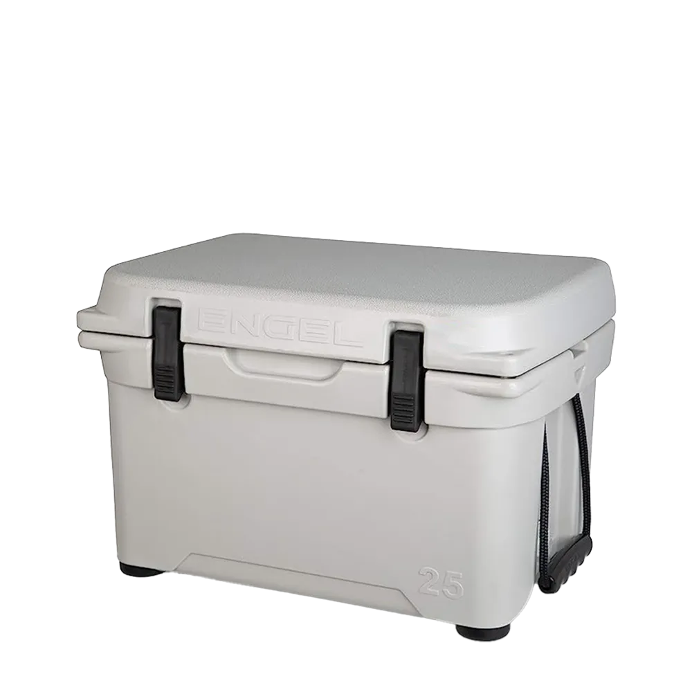 Customized Engel 25 High Performance Hard Cooler and Ice Box side angle