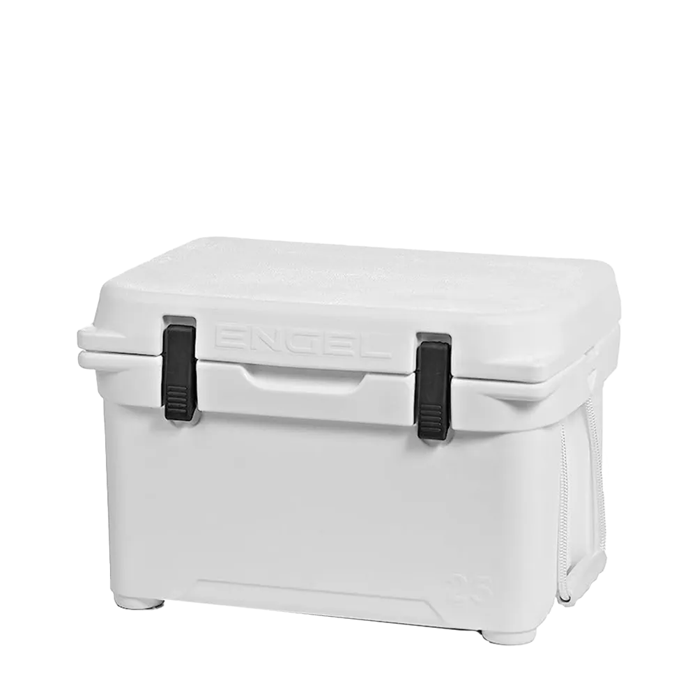 Customized Engel 25 High Performance Hard Cooler and Ice Box side angle