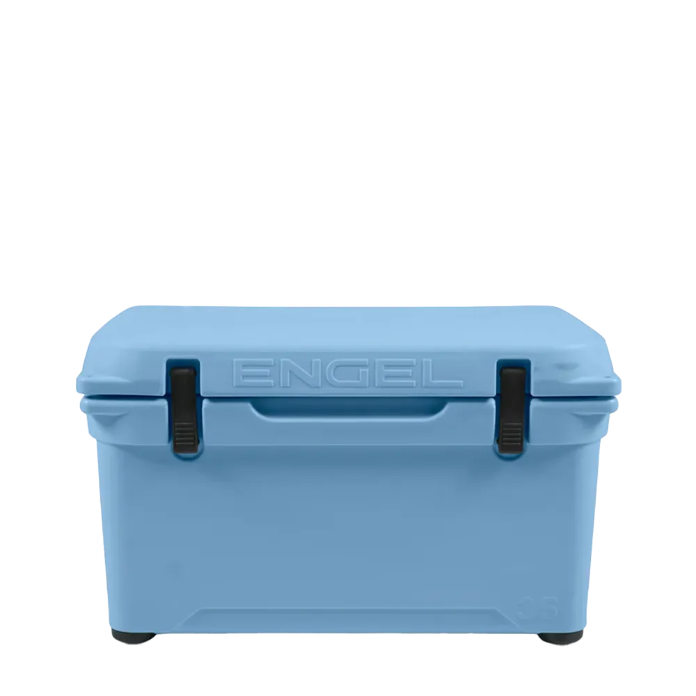 Customized Engel 35 High Performance Hard Cooler and Ice Box front facing