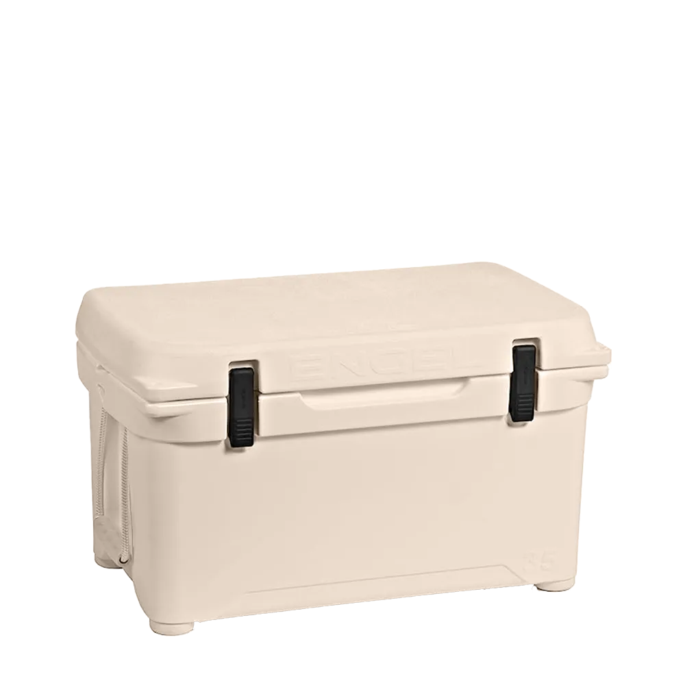Customized Engel 35 High Performance Hard Cooler and Ice Box side angle