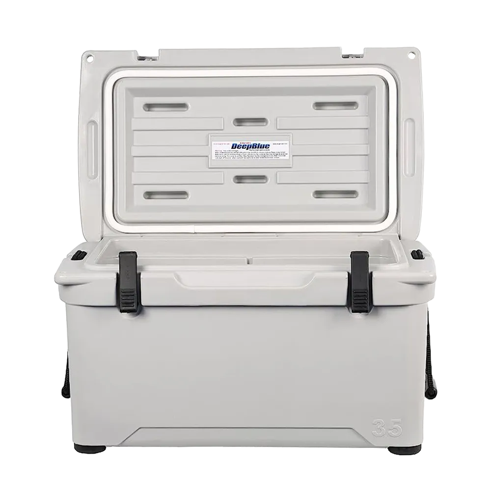 Customized Engel 35 High Performance Hard Cooler and Ice Box opened