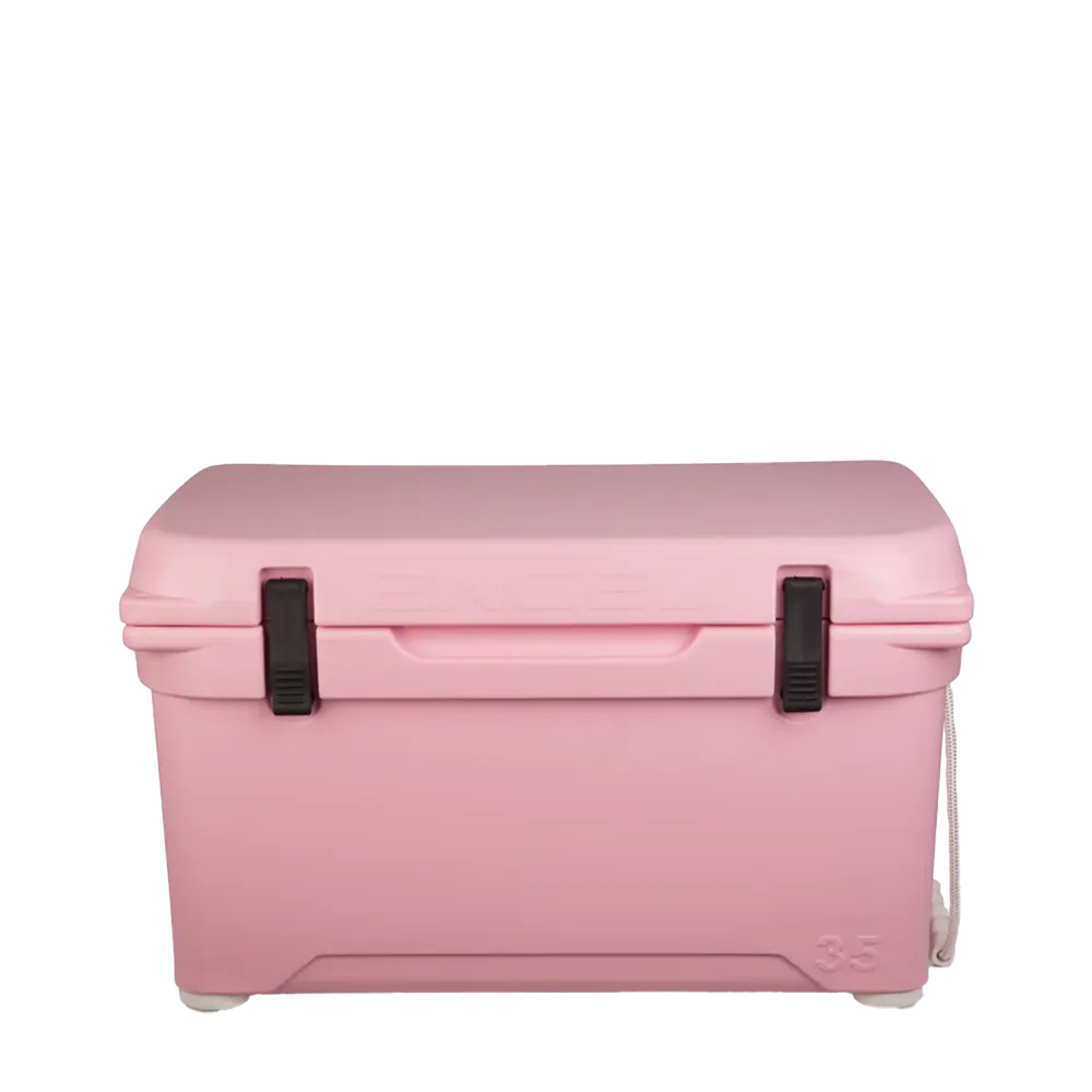 Customized Engel 35 High Performance Hard Cooler and Ice Box front facing