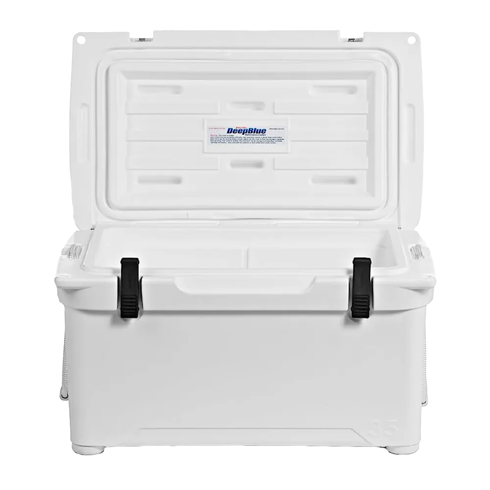 Customized Engel 35 High Performance Hard Cooler and Ice Box opened