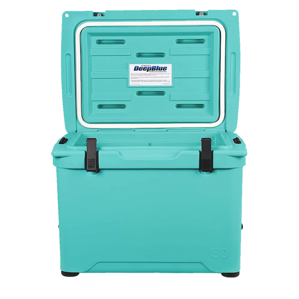 Customized Engel 50 High Performance Hard Cooler and Ice Box opened