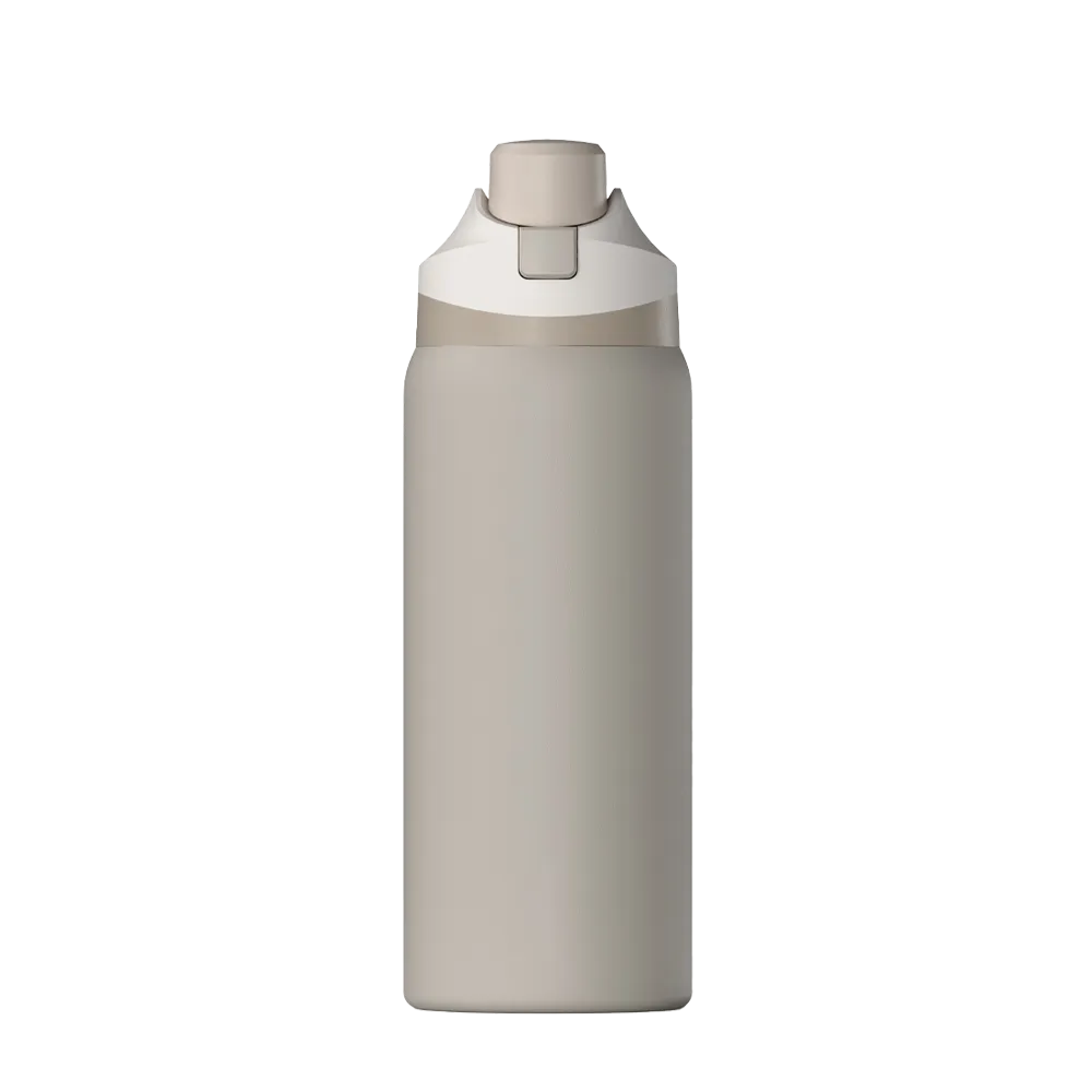 Hydrapeak Oasis Water Bottle 32 oz Stone