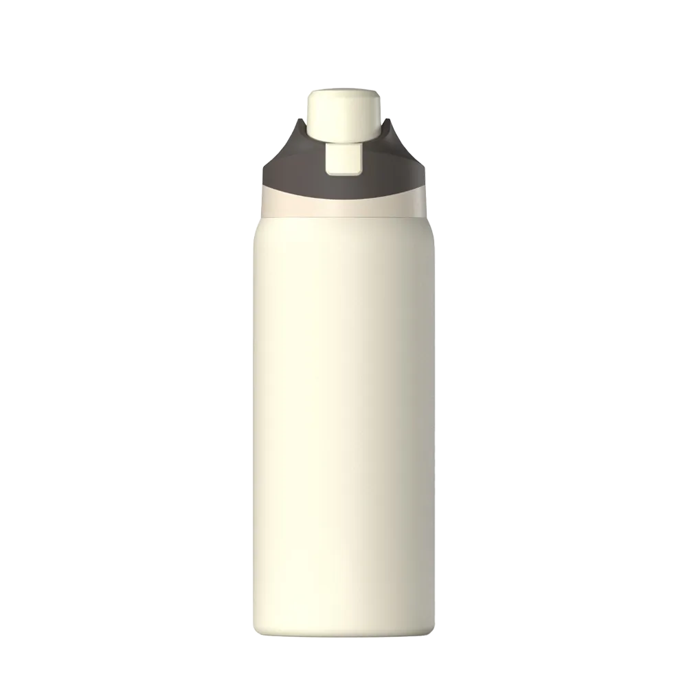 Hydrapeak Oasis Water Bottle 32 oz Ivory