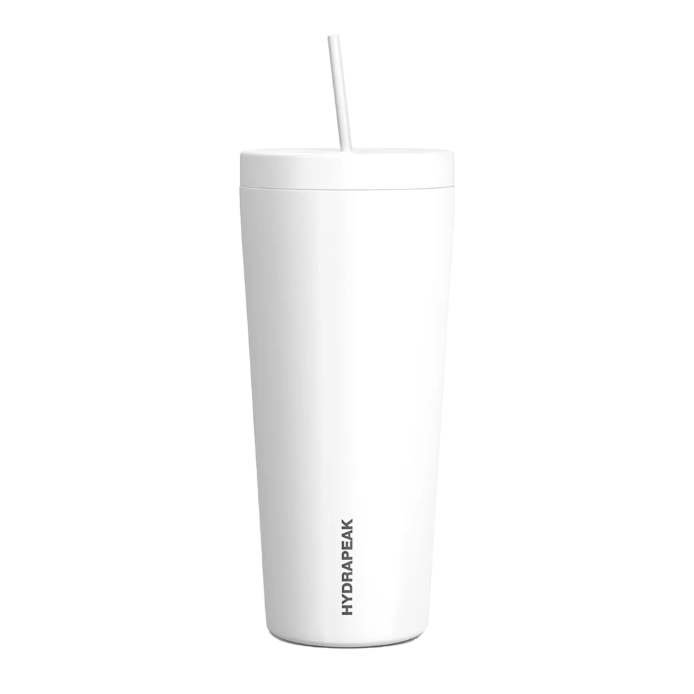Hydrapeak Traveler Tumbler 25 oz White