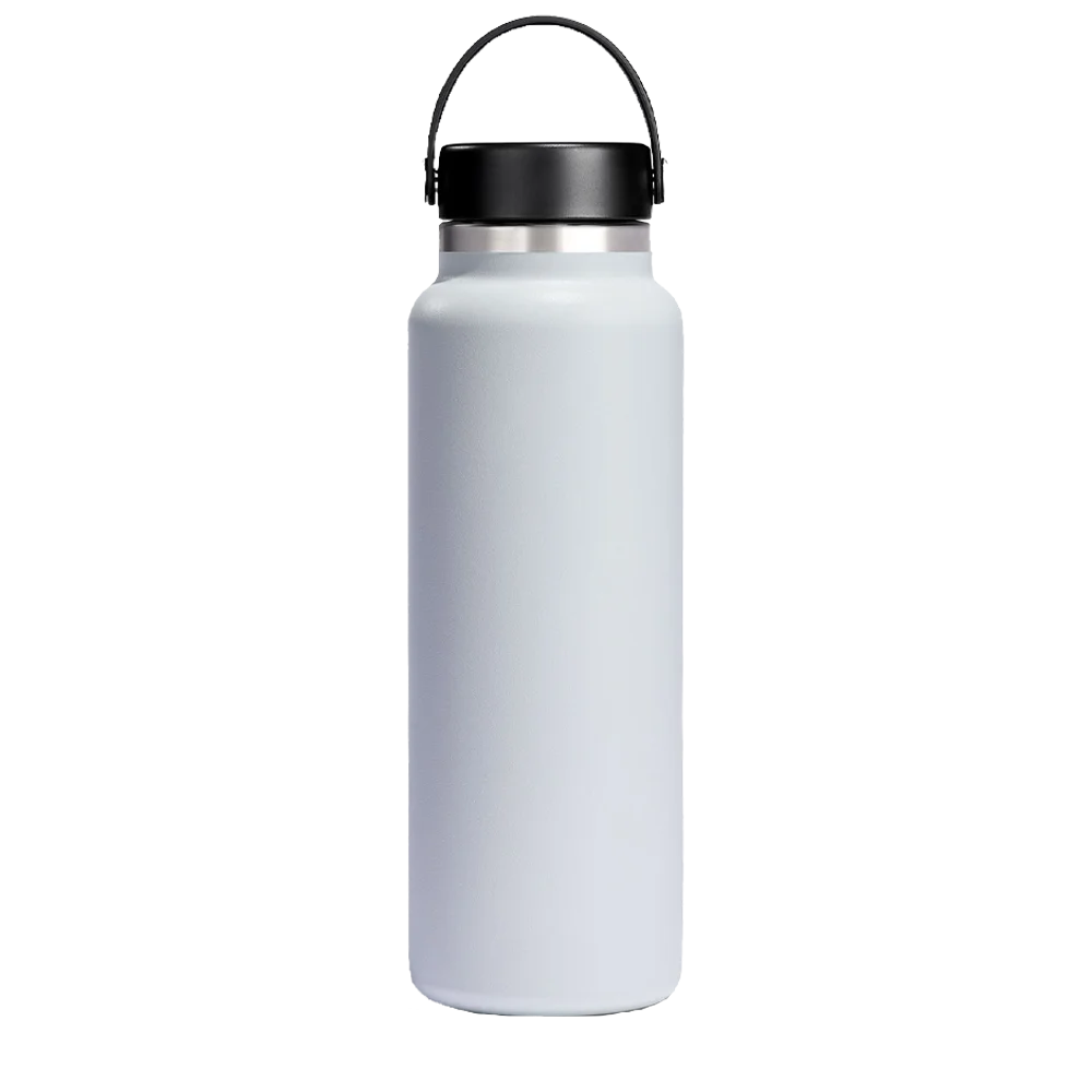 Hydro Flask Wide Mouth Bottle 40 oz White
