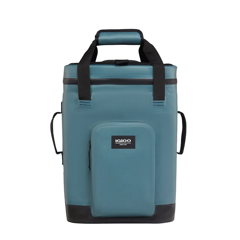 Customized Igloo 24 can Soft Cooler Backpack in Spruce