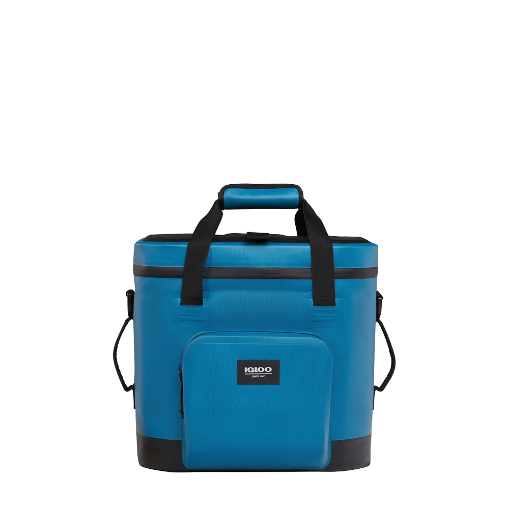Customized Igloo 30 Can Trailmate Soft Cooler Bag in Modern Blue