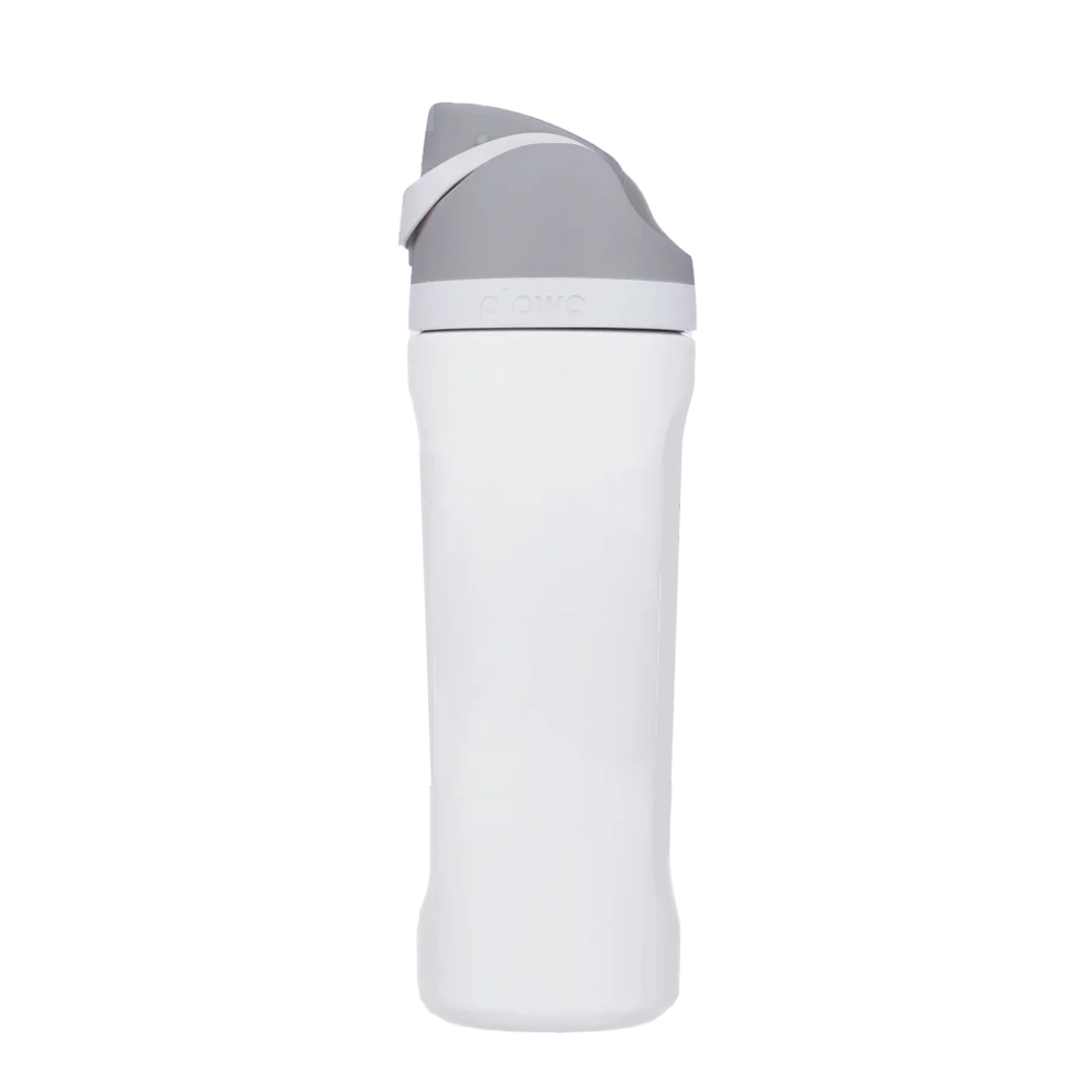 Front customization side of the Owala Freesip 24 oz in Shy Marshmallow