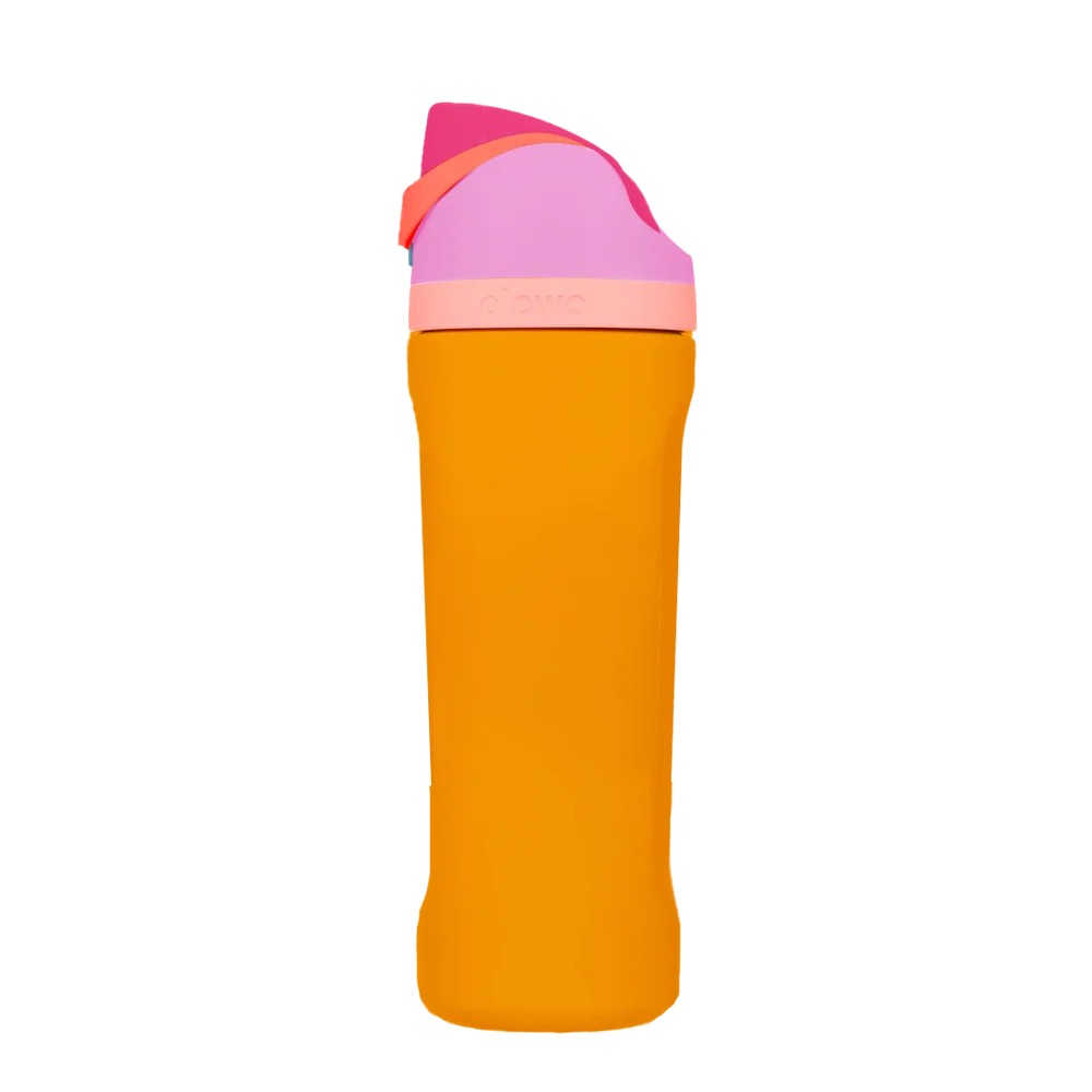 Front customization side of the Owala Freesip 24 oz in Tropical