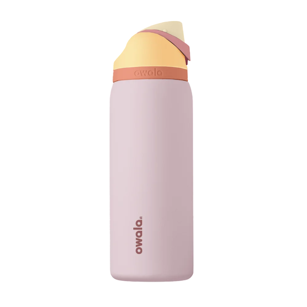 Back customization side of the Owala Freesip 32 oz in Candy Store