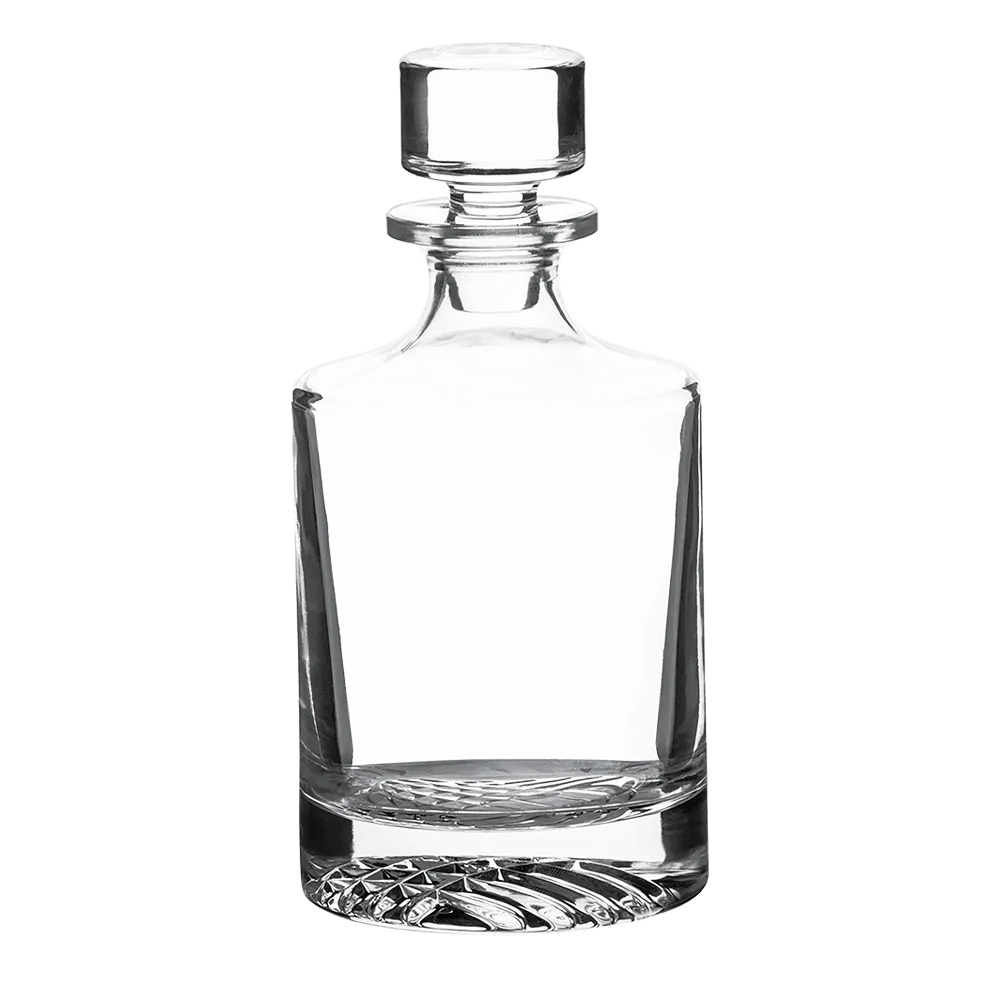 Polar Camel Glass Decanter Set with 4 Glasses 850ml and 9 oz Clear