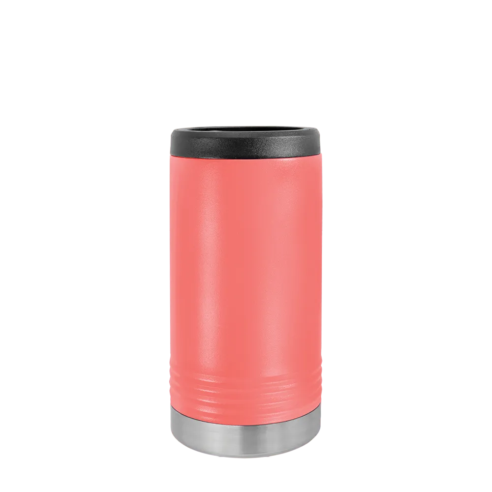Polar Camel Insulated Slim Can Holder 12 oz Coral