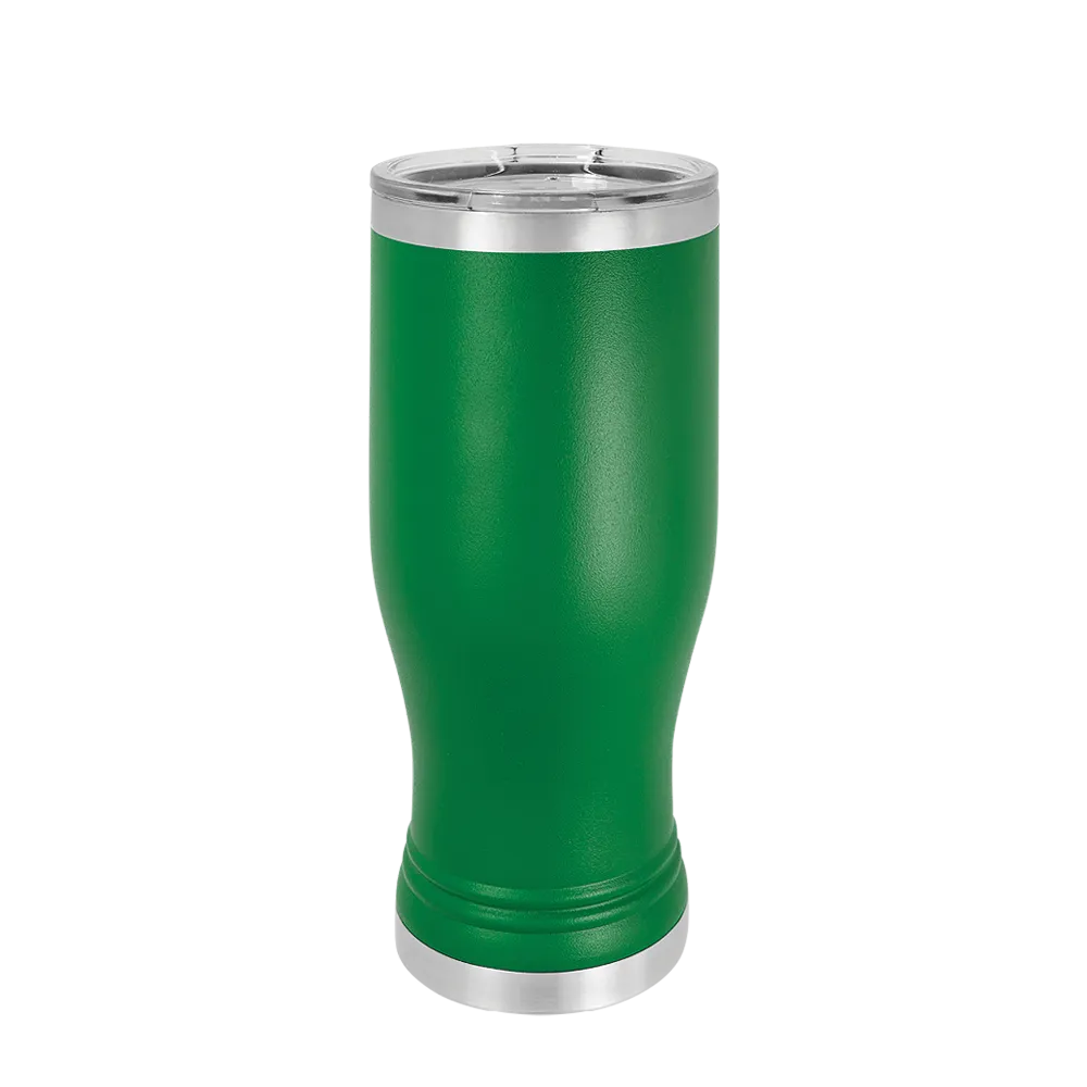 Polar Camel Pilsner Pint 20 oz Green