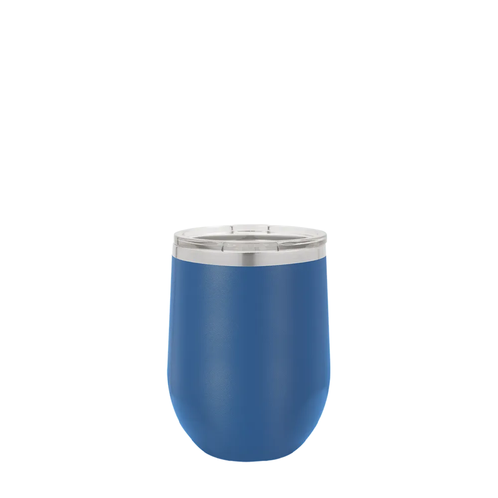 Polar Camel Stemless Wine Tumbler 12 oz Royal Blue