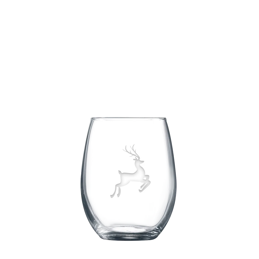 Holiday Stemless Glass | 9 oz