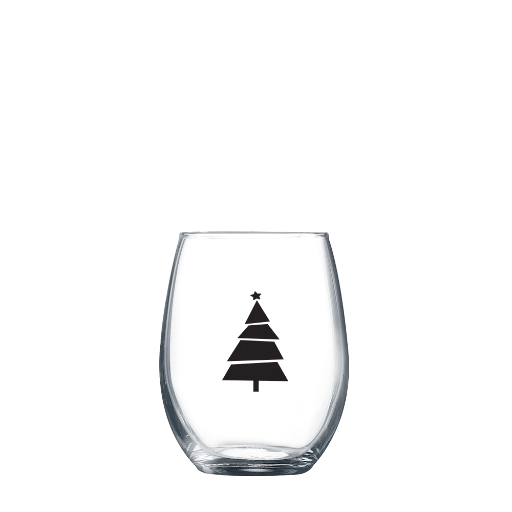 Holiday Stemless Glass | 9 oz