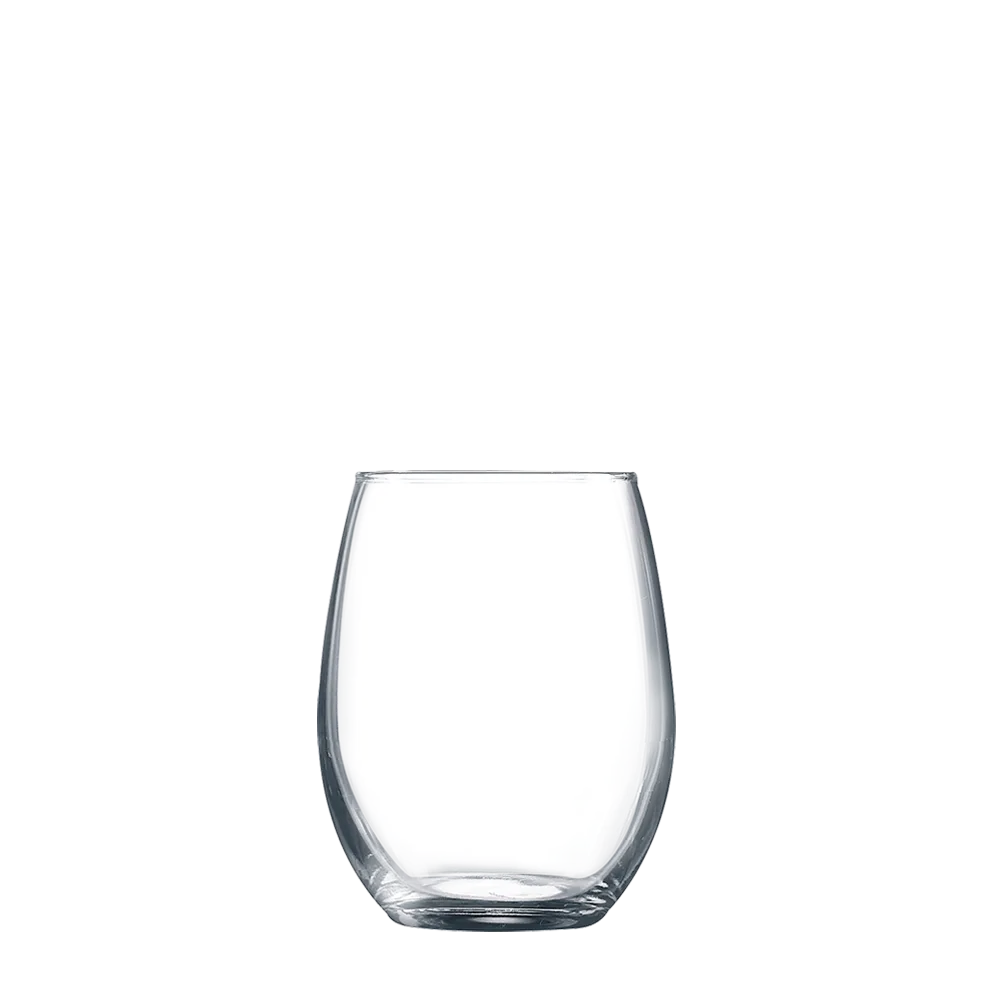 Polar Camel Stemless Glass 9 oz Clear