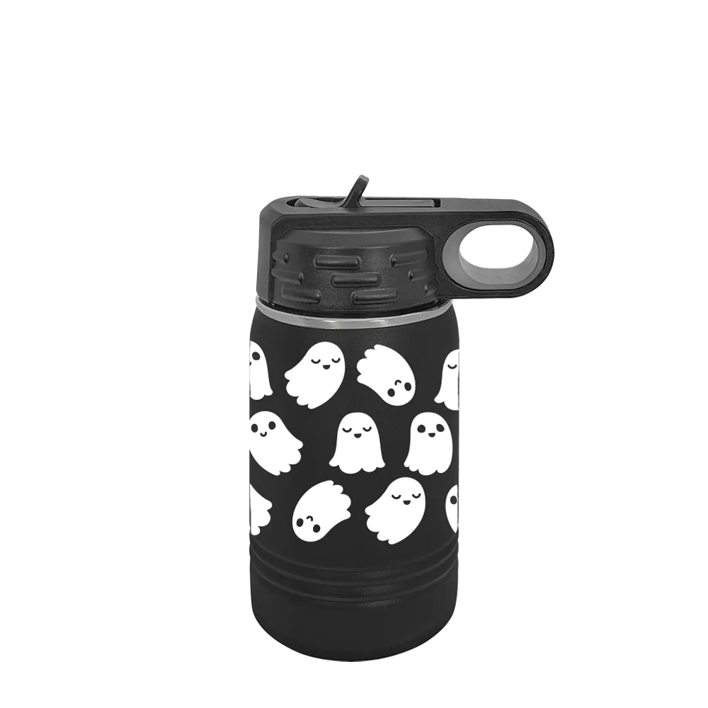 Polar Camel Kids 12 oz bottle Halloween Ghost Warp