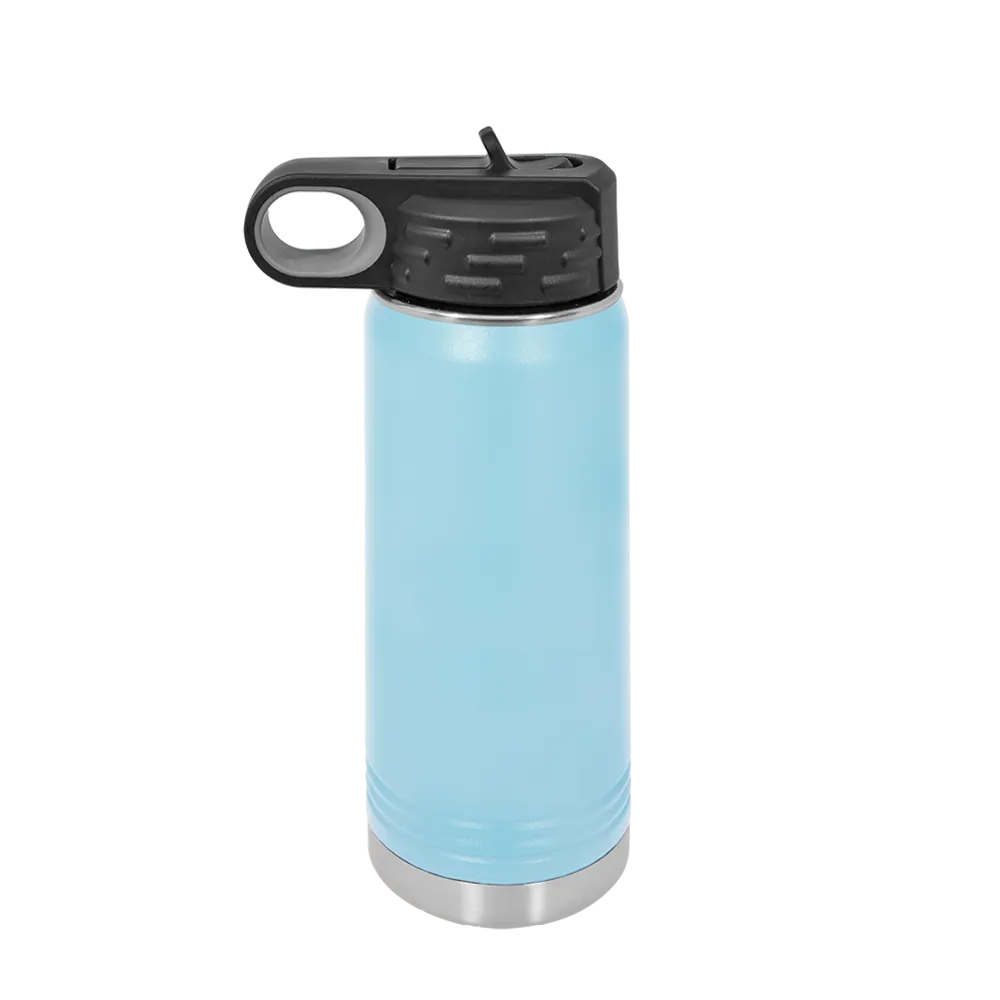 Polar Camel Water Bottle 20 oz Light Blue