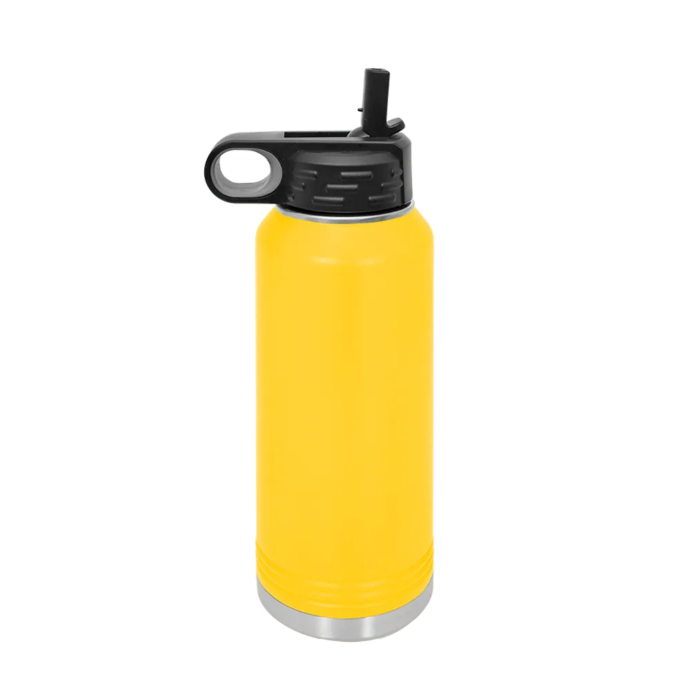 Polar Camel Water Bottle 32 oz Yellow
