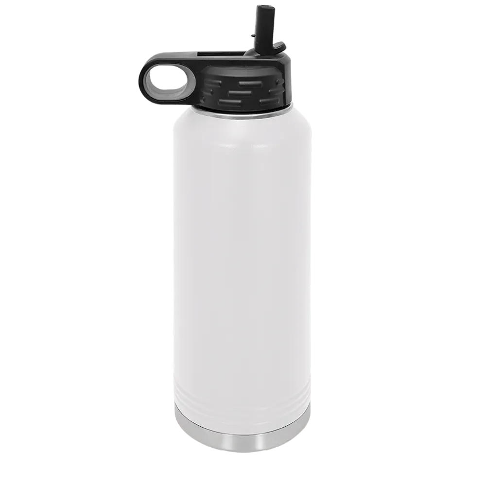 Polar Camel Water Bottle 40 oz White