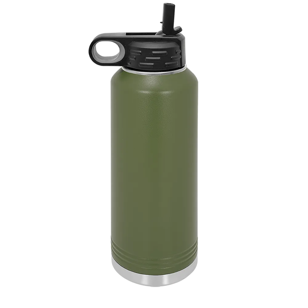 Polar Camel Water Bottle 40 oz Olive