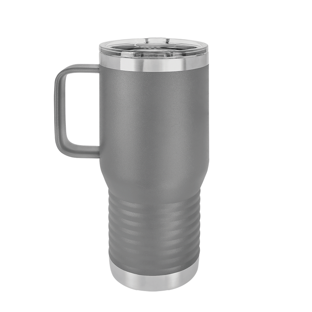 Polar Camel Handle Mug 20 oz Dark Gray