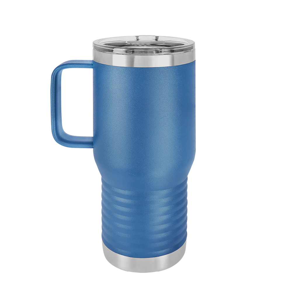 Polar Camel Handle Mug 20 oz Royal Blue